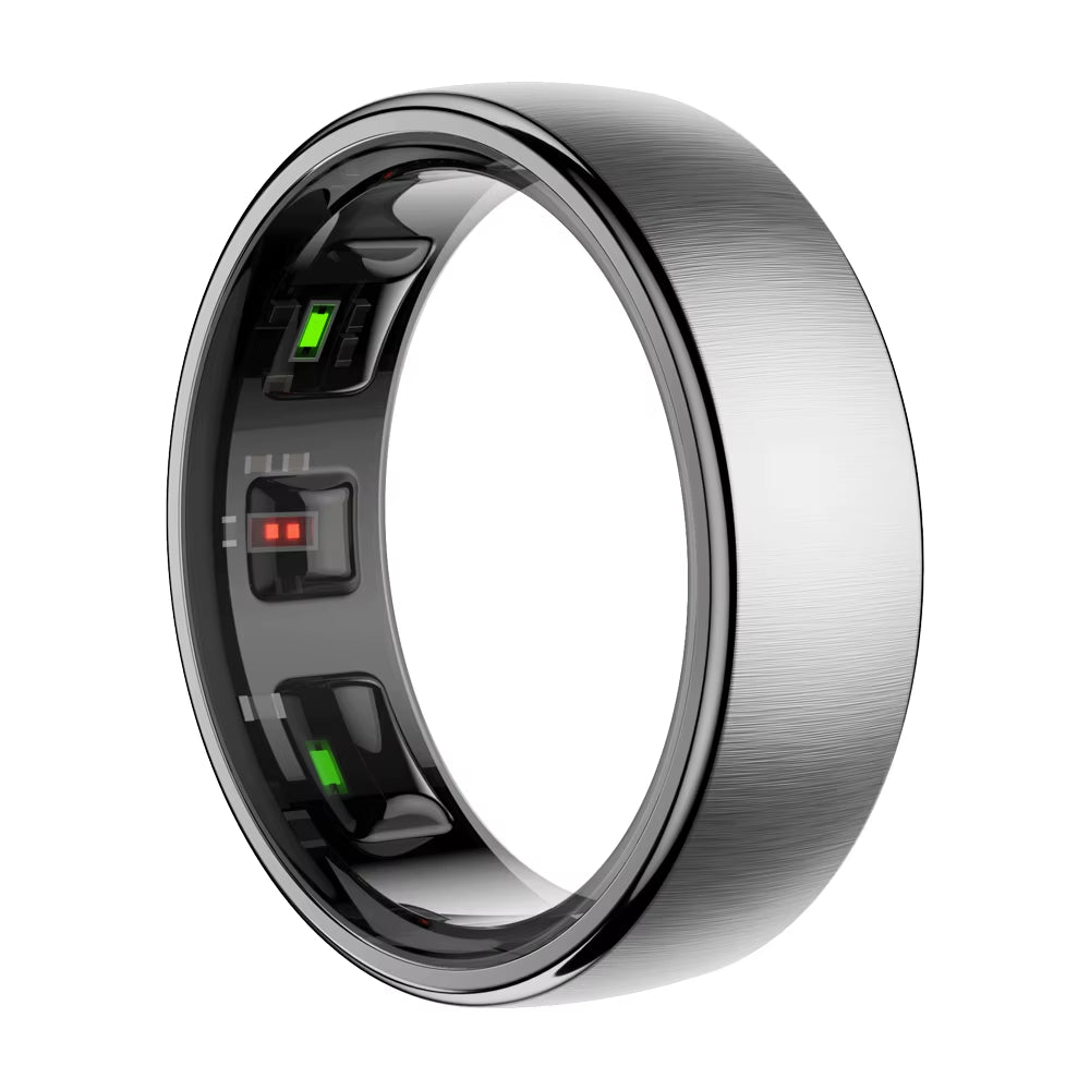 R10 Smart Ring with Charging Dock Men Women Health Sleep Heart Rate Monitoring IP68 & 5ATM Waterproof Multi-Sport Mode