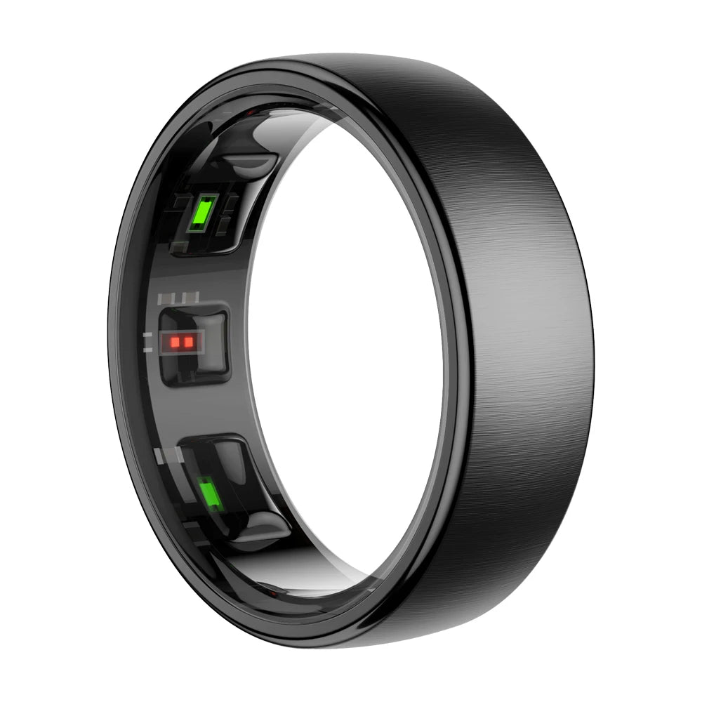 R10 Smart Ring with Charging Dock Men Women Health Sleep Heart Rate Monitoring IP68 & 5ATM Waterproof Multi-Sport Mode
