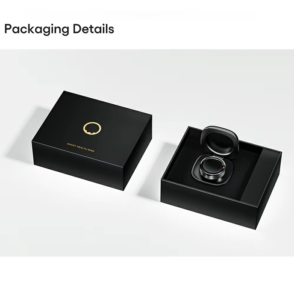 2301A High Quality Heart Rate Variability Smartring Fitness Sleep Tracker Smart Health Ring for Men Women Track Circle Menstrual